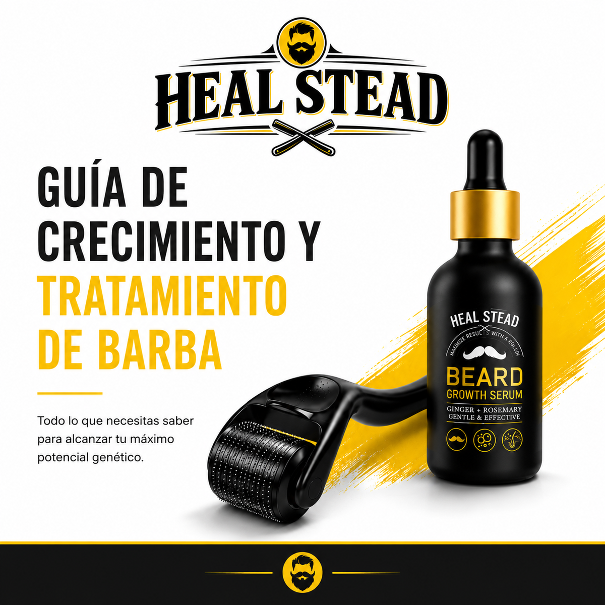Guía Para Crecimiento de la Barba