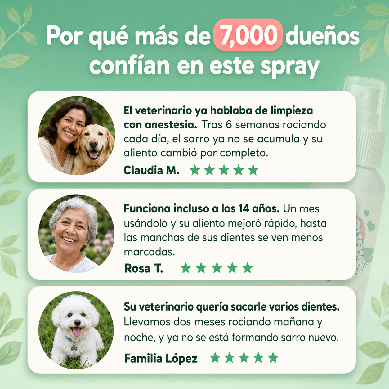 Spray Bucal Para Perros